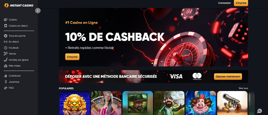 Instant casino